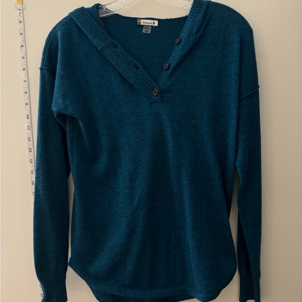 Smartwool Teal Knit Cardigan